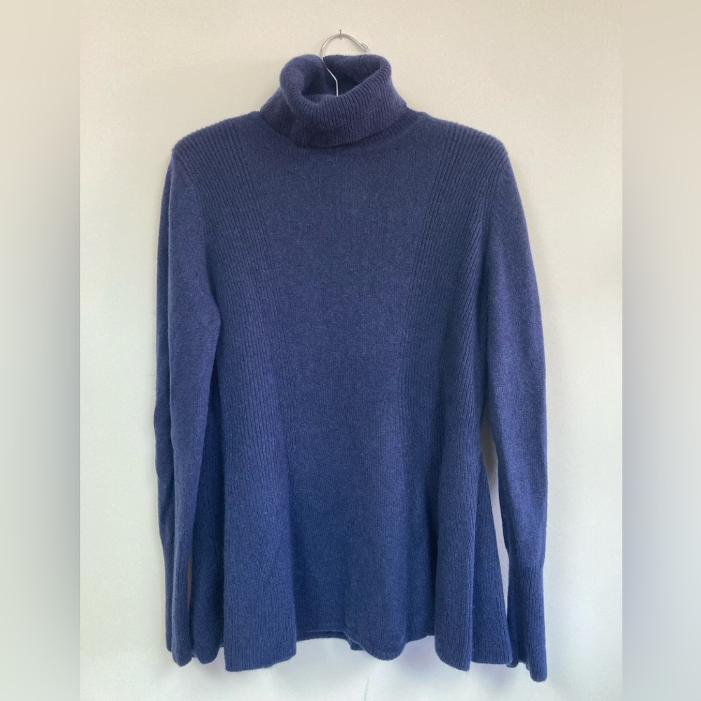 Isaac Mizrahi Cashmere Turtleneck Sweater